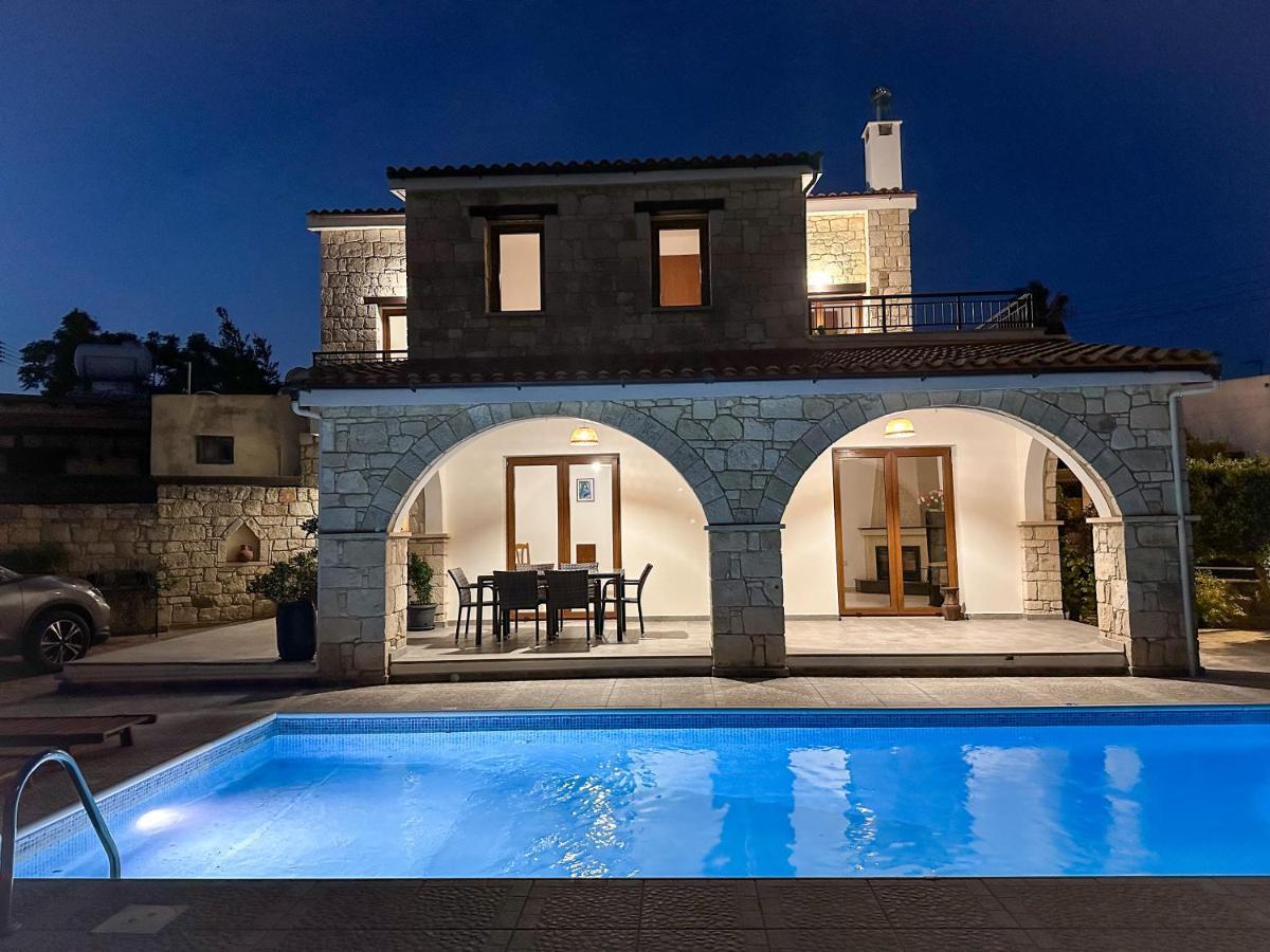 Almond Grove Luxury Villa Wprivate Pool Simou Экстерьер фото